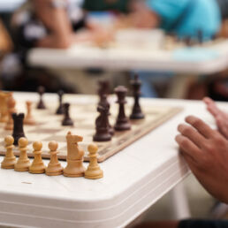 Il profumo del mosto cotto 2023, scacchi in piazza - Foto Matteo Luppi